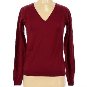 NWT Maison montagut mm ether v neck wool sweater medium